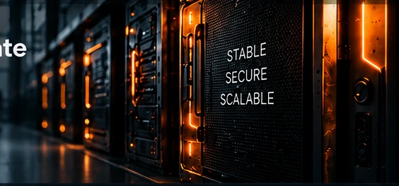 Web hosting rapid și sigur. Stabilitate, backup și suport pentru proiectul tău.