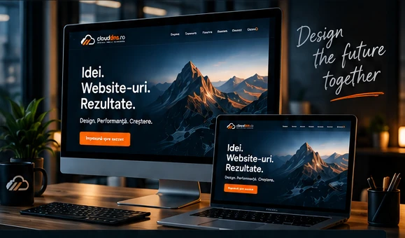 Webdesign profesional pentru companii. Site-uri rapide, moderne și optimizate SEO.